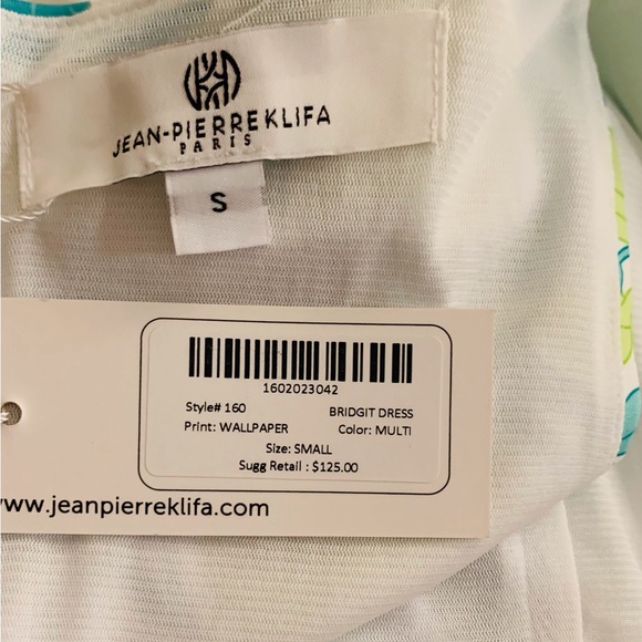 Jean-Pierre Klifa Bridget Dress in Wallpaper Print Size S NWT - Picture 8 of 10
